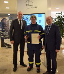 THW-Einsatzkräfte erhalten Bundesflutmedaille - Fluthilfe 2021 © Kreis Paderborn